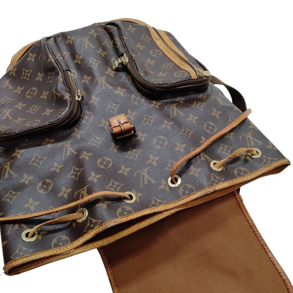 569753T Louis Vuitton Backpack Bag Sac Ad Bosphore Brown Monogram - Picture 6 of 11
